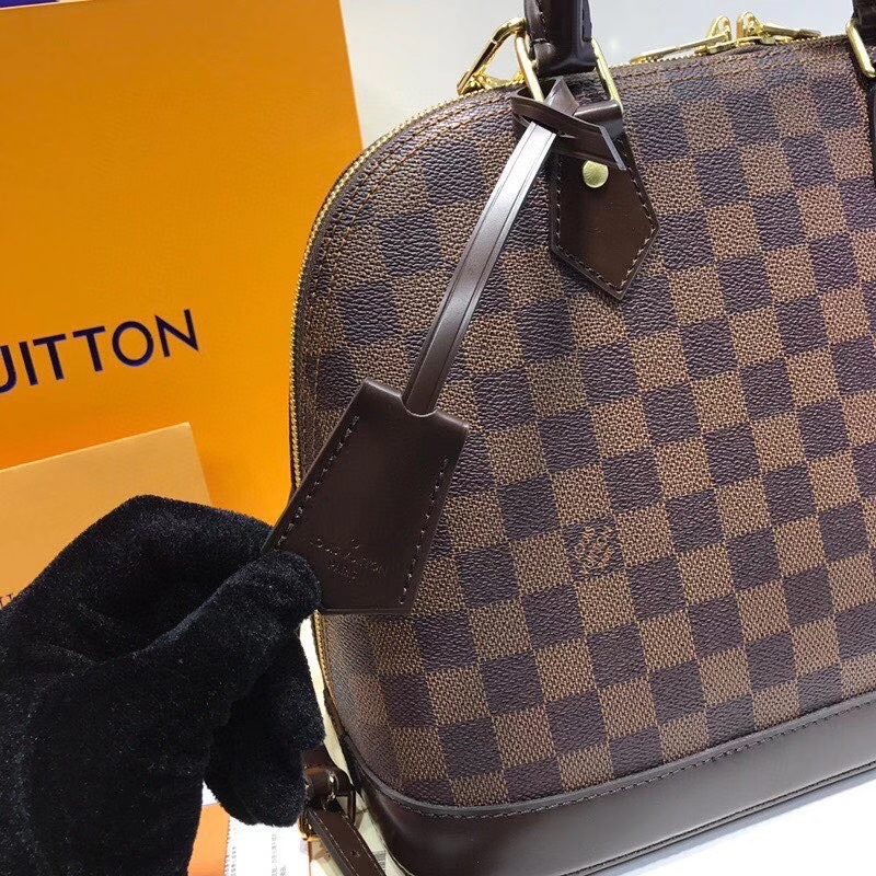 Louis Vuitton ALMA PM Damier Ebene Handbag N53151 